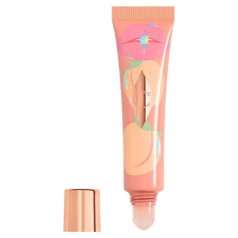 Strawberry, apricot, and coconut jelly lip balm